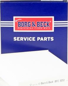 Borg & Beck BFC1051 - Filtro, Aria abitacolo autozon.pro