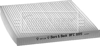 Borg & Beck BFC1015 - Filtro, Aria abitacolo autozon.pro