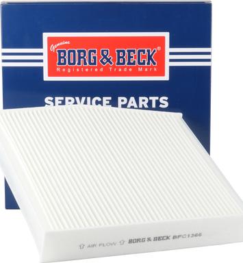 Borg & Beck BFC1366 - Filtro, Aria abitacolo autozon.pro