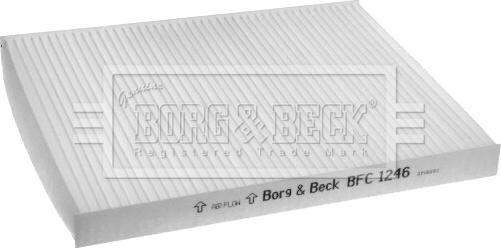 Borg & Beck BFC1246 - Filtro, Aria abitacolo autozon.pro