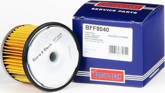 Borg & Beck BFF8040 - Filtro carburante autozon.pro