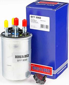 Borg & Beck BFF8068 - Filtro carburante autozon.pro