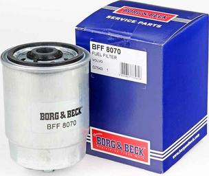 Borg & Beck BFF8070 - Filtro carburante autozon.pro