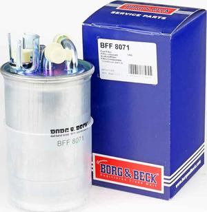 Borg & Beck BFF8071 - Filtro carburante autozon.pro