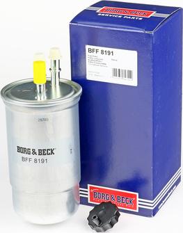 Borg & Beck BFF8191 - Filtro carburante autozon.pro