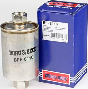 Borg & Beck BFF8116 - Filtro carburante autozon.pro