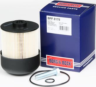 Borg & Beck BFF8178 - Filtro carburante autozon.pro