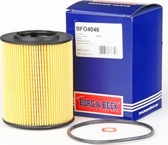 Borg & Beck BFO4046 - Filtro olio autozon.pro