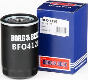 Borg & Beck BFO4120 - Filtro olio autozon.pro