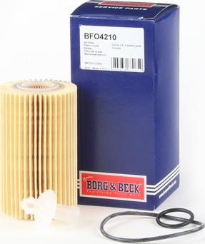 Borg & Beck BFO4210 - Filtro olio autozon.pro