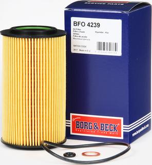 Borg & Beck BFO4239 - Filtro olio autozon.pro