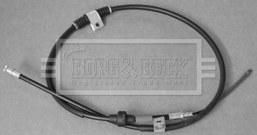 Borg & Beck BKB3439 - Cavo comando, Freno stazionamento autozon.pro