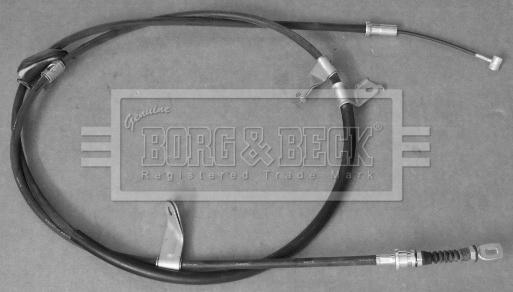 Borg & Beck BKB3560 - Cavo comando, Freno stazionamento autozon.pro