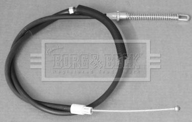 Borg & Beck BKB3101 - Cavo comando, Freno stazionamento autozon.pro