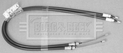 Borg & Beck BKB3117 - Cavo comando, Freno stazionamento autozon.pro