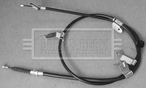 Borg & Beck BKB3366 - Cavo comando, Freno stazionamento autozon.pro