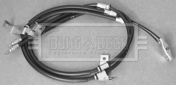 Borg & Beck BKB3755 - Cavo comando, Freno stazionamento autozon.pro