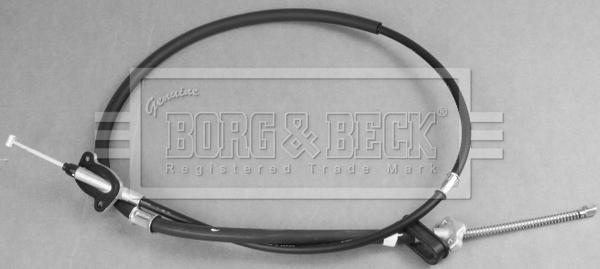 Borg & Beck BKB2493 - Cavo comando, Freno stazionamento autozon.pro