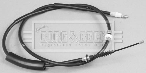 Borg & Beck BKB2457 - Cavo comando, Freno stazionamento autozon.pro