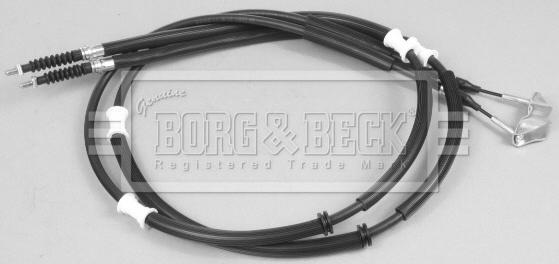 Borg & Beck BKB2584 - Cavo comando, Freno stazionamento autozon.pro