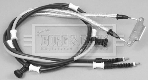 Borg & Beck BKB2693 - Cavo comando, Freno stazionamento autozon.pro