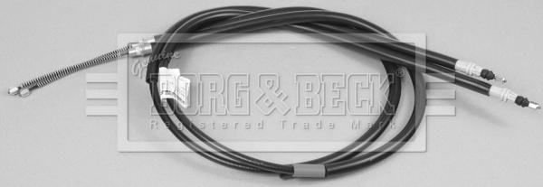 Borg & Beck BKB2611 - Cavo comando, Freno stazionamento autozon.pro