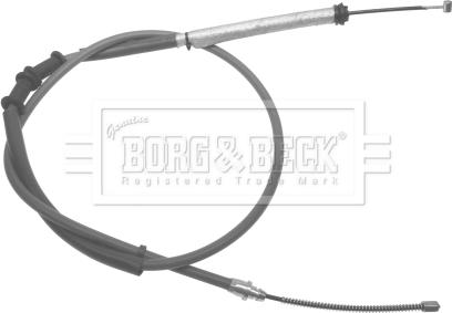 Borg & Beck BKB2859 - Cavo comando, Freno stazionamento autozon.pro