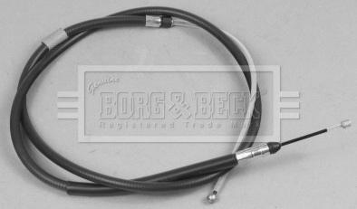 Borg & Beck BKB2851 - Cavo comando, Freno stazionamento autozon.pro