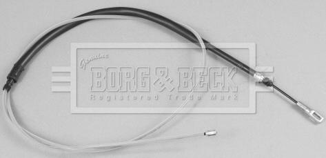 Borg & Beck BKB2396 - Cavo comando, Freno stazionamento autozon.pro