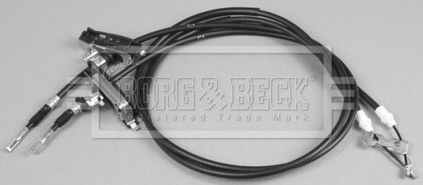 Borg & Beck BKB2318 - Cavo comando, Freno stazionamento autozon.pro