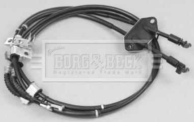 Borg & Beck BKB2702 - Cavo comando, Freno stazionamento autozon.pro