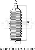 Borg & Beck BSG3459 - Kit soffietto, Sterzo autozon.pro