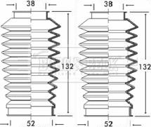 Borg & Beck BSG3189 - Kit soffietto, Sterzo autozon.pro