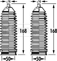 Borg & Beck BSG3393 - Kit soffietto, Sterzo autozon.pro