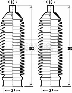 Borg & Beck BSG3364 - Kit soffietto, Sterzo autozon.pro