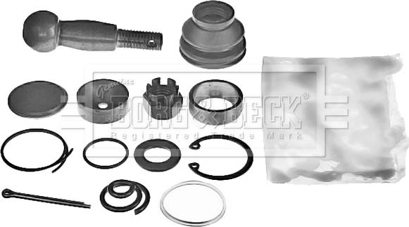 Borg & Beck BSK6407 - Kit riparazione, Perno a sfera tirante trasversale autozon.pro