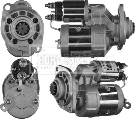 Borg & Beck BST2404 - Motorino d'avviamento autozon.pro