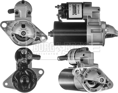 Borg & Beck BST2542 - Motorino d'avviamento autozon.pro