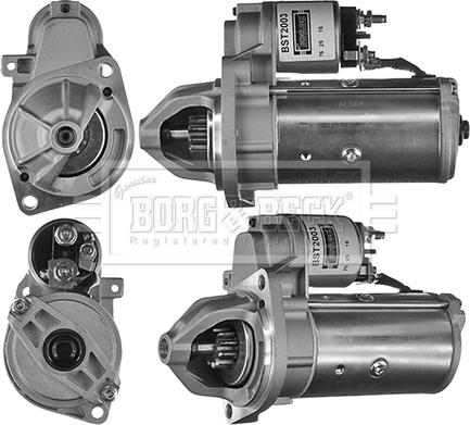 Borg & Beck BST2003 - Motorino d'avviamento autozon.pro