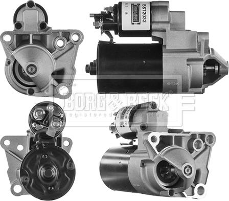 Borg & Beck BST2032 - Motorino d'avviamento autozon.pro