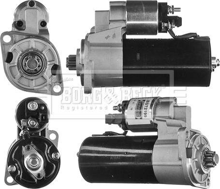 Borg & Beck BST2199 - Motorino d'avviamento autozon.pro