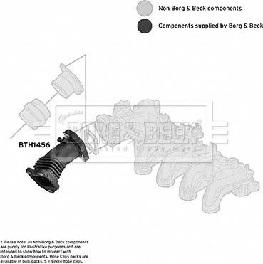 Borg & Beck BTH1456 - Flessibile d'aspirazione, Filtro aria autozon.pro