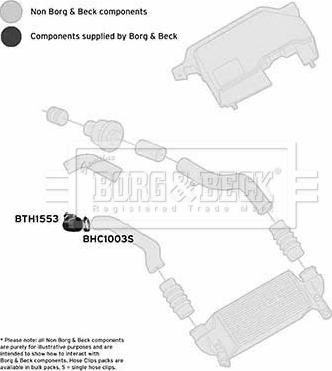 Borg & Beck BTH1553 - Flessibile aria alimentazione autozon.pro