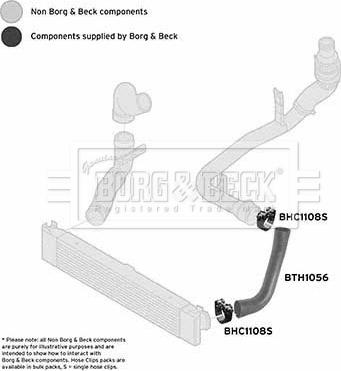 Borg & Beck BTH1056 - Flessibile aria alimentazione autozon.pro