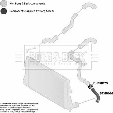 Borg & Beck BTH1066 - Flessibile aria alimentazione autozon.pro