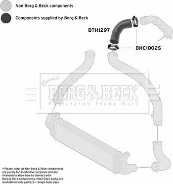 Borg & Beck BTH1297 - Flessibile aria alimentazione autozon.pro