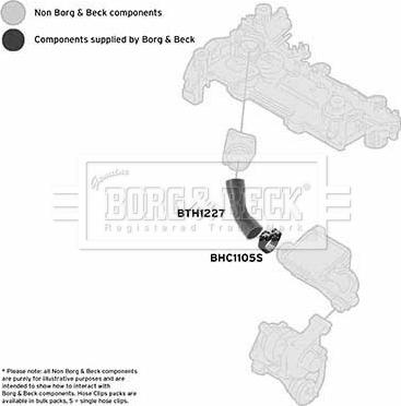 Borg & Beck BTH1227 - Flessibile aria alimentazione autozon.pro