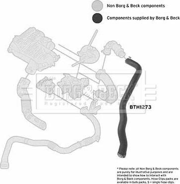 Borg & Beck BTH1273 - Flessibile aria alimentazione autozon.pro