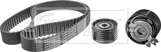 Borg & Beck BTK1005 - Kit cinghie dentate autozon.pro