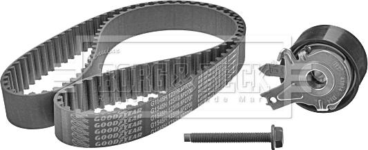 Borg & Beck BTK1014 - Kit cinghie dentate autozon.pro